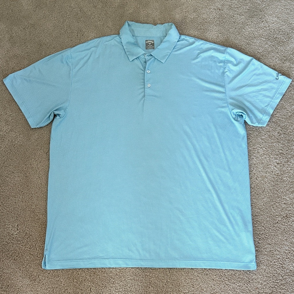 Callaway Sky Blue Polo Shirt